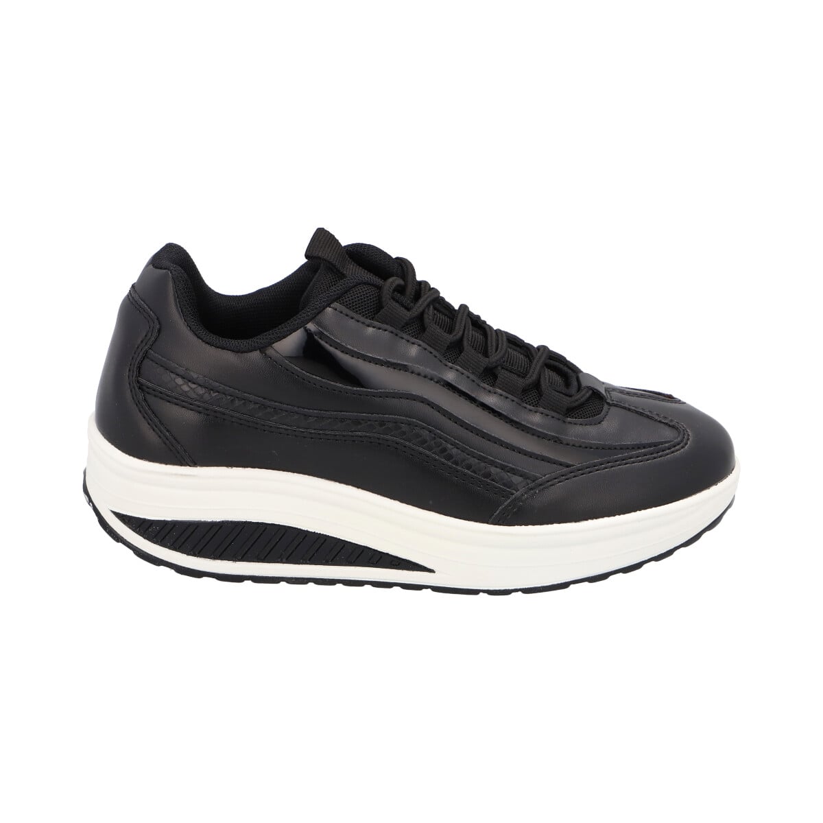 ZAPATILLAS MUJER DETOGNI NEGRO FIORELLA - 1