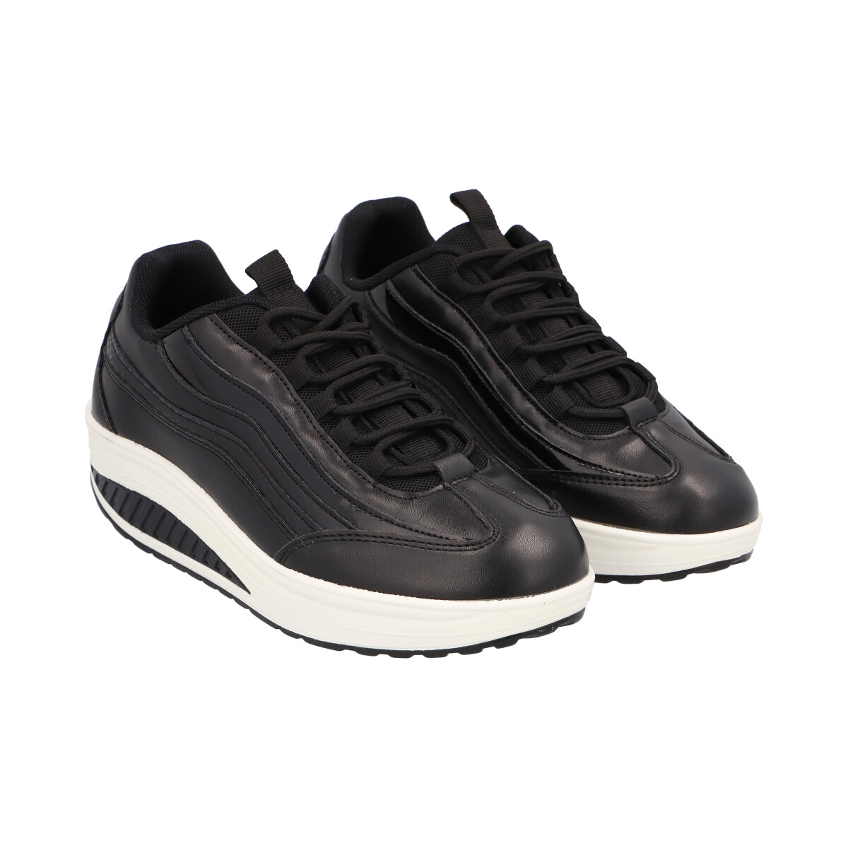 ZAPATILLAS MUJER DETOGNI NEGRO FIORELLA - 2