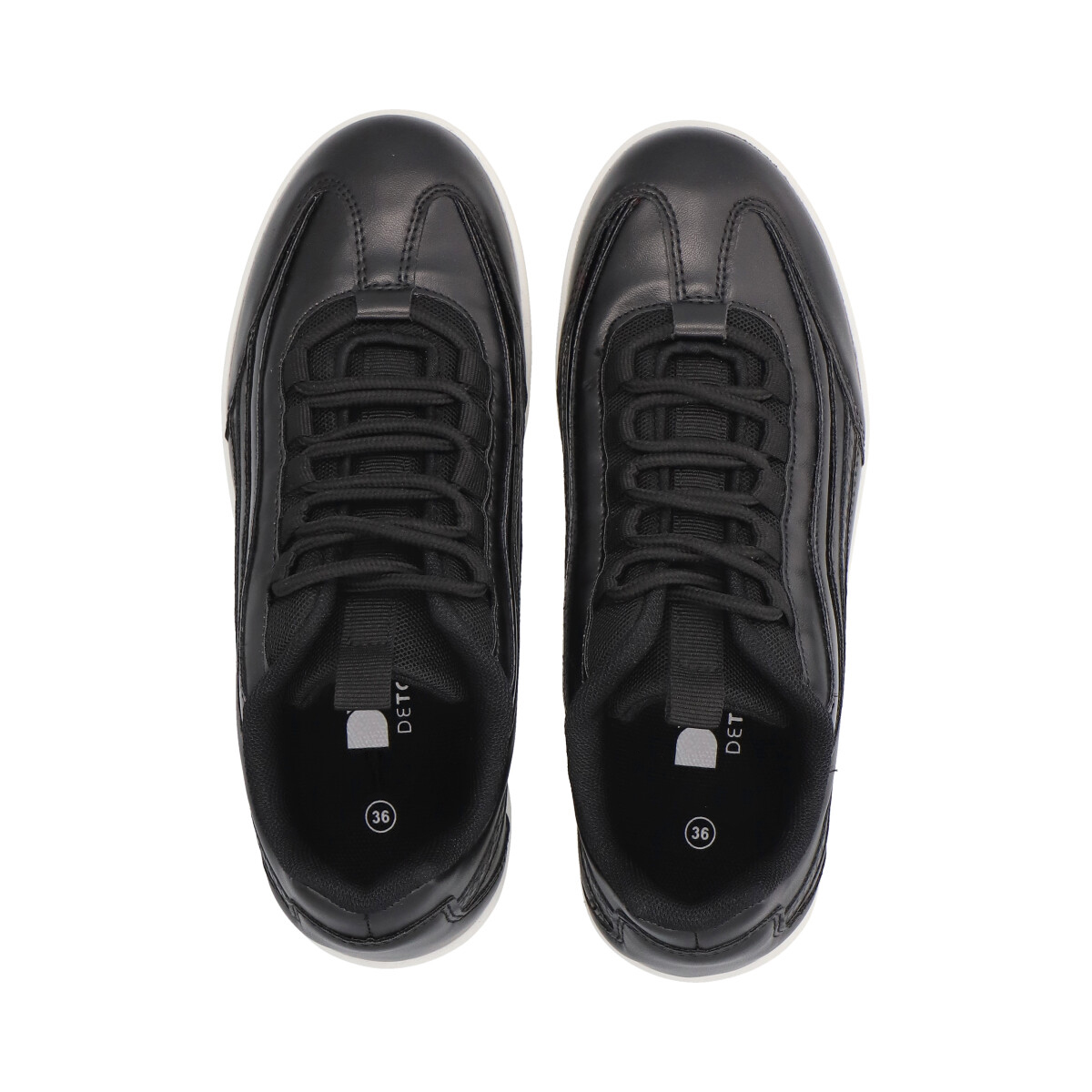 ZAPATILLAS MUJER DETOGNI NEGRO FIORELLA - 3