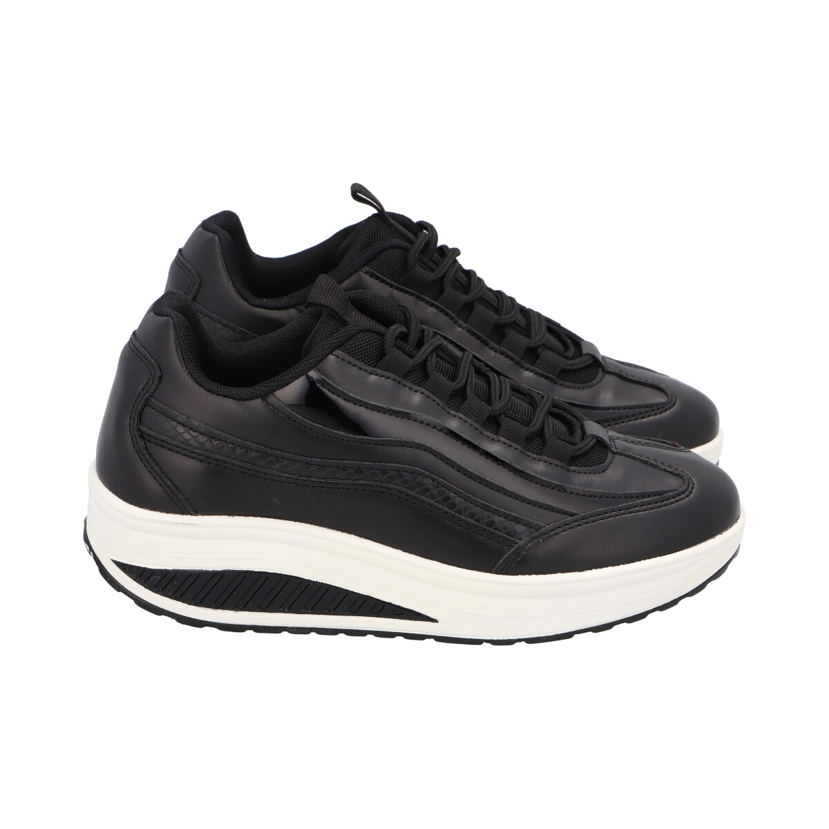 ZAPATILLAS MUJER DETOGNI NEGRO FIORELLA - 4