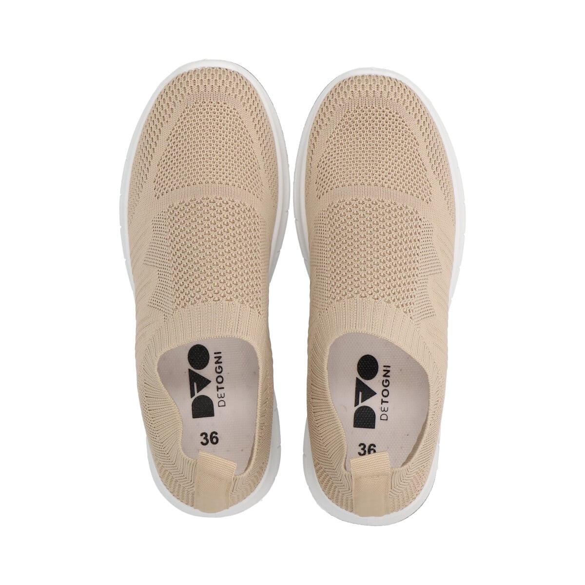 ZAPATILLA KAREN BEIGE DETOGNI - 3