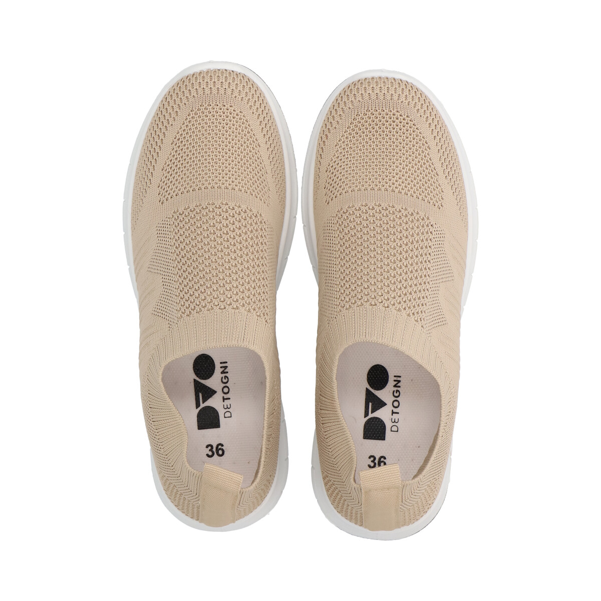 ZAPATILLA  KAREN BEIGE DETOGNI - 3