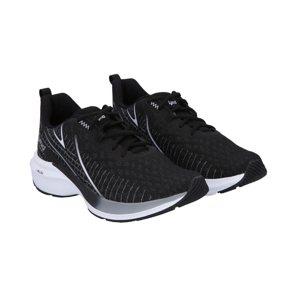 ZAPATILLA GRID HOMBRE EN COLOR NEGRO LYND - 1