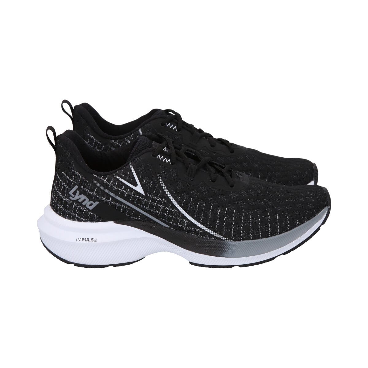 ZAPATILLA GRID HOMBRE EN COLOR NEGRO LYND - 3