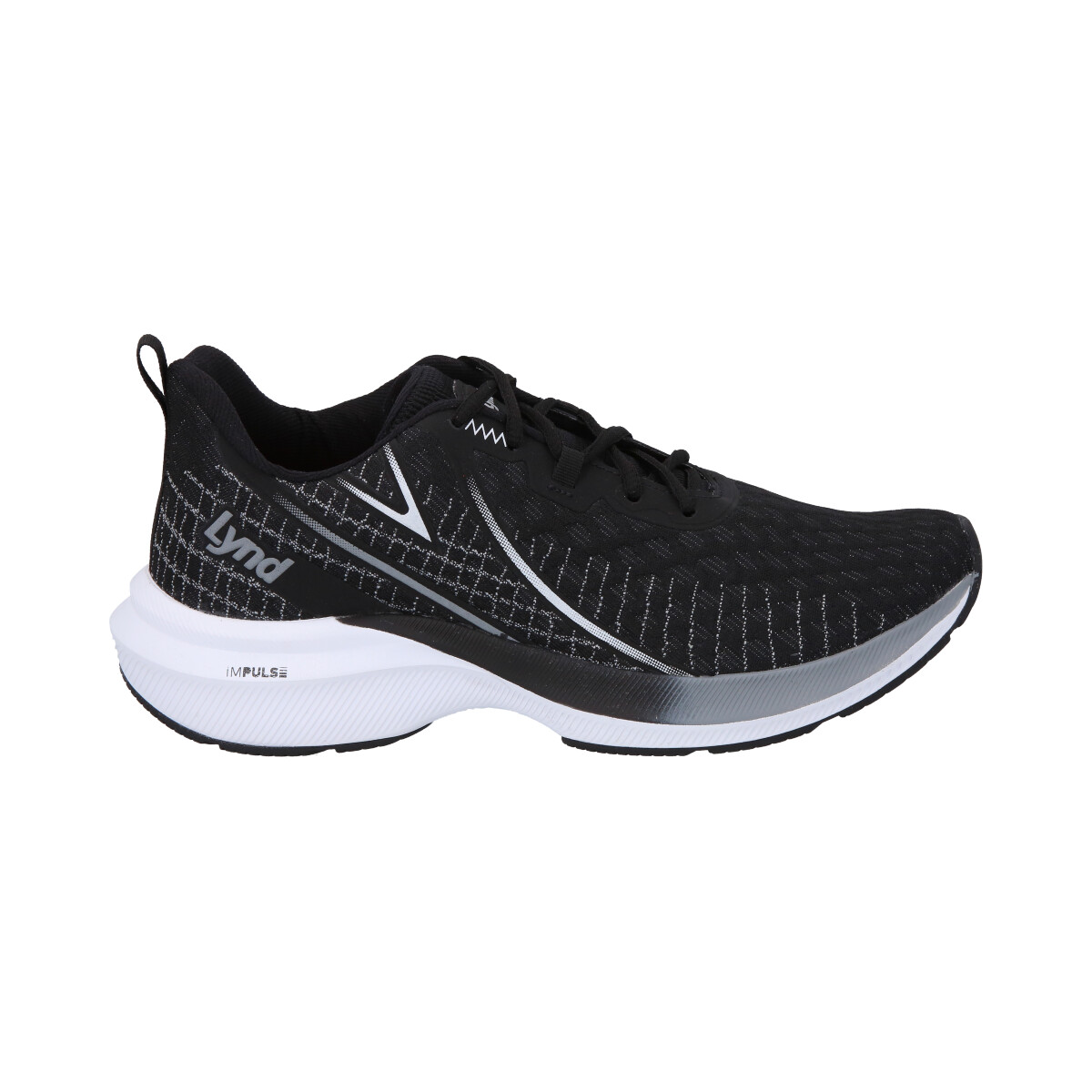 ZAPATILLA GRID HOMBRE EN COLOR NEGRO LYND - 4