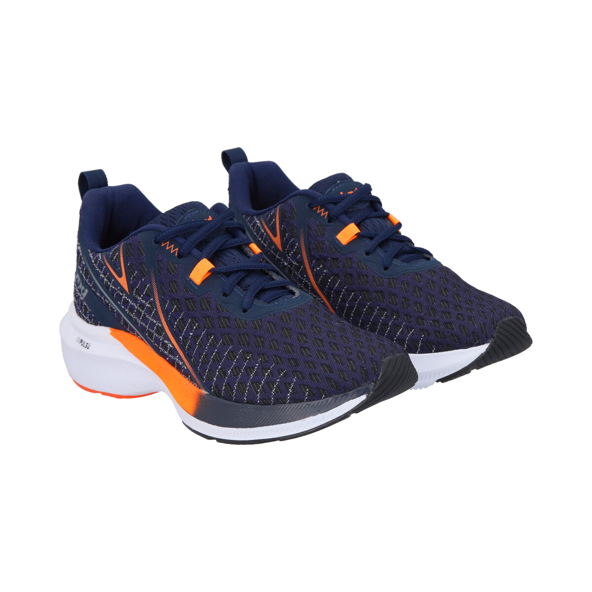 ZAPATILLAS MUJER LYND NARANJO GRID - 1
