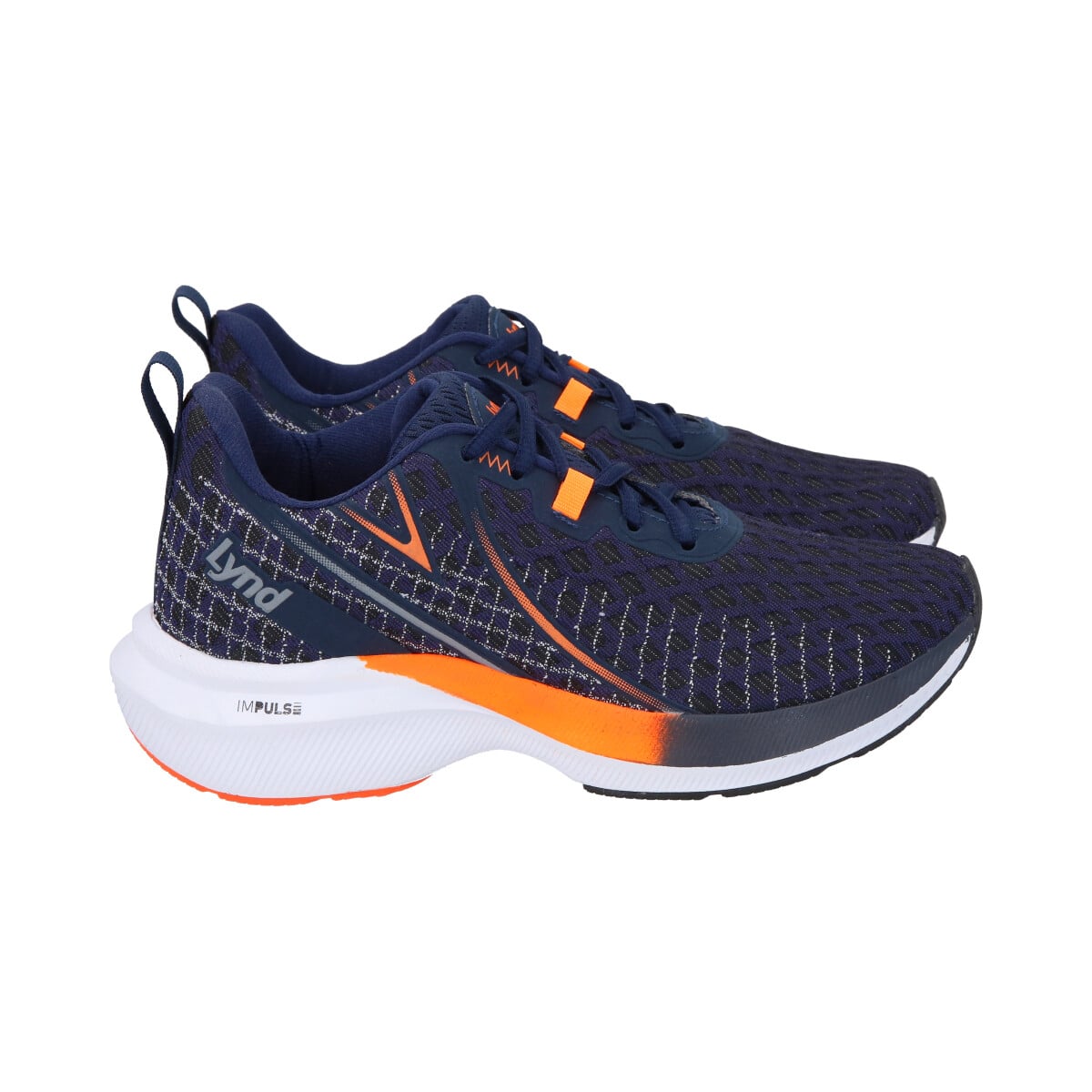 ZAPATILLAS MUJER LYND NARANJO GRID - 3