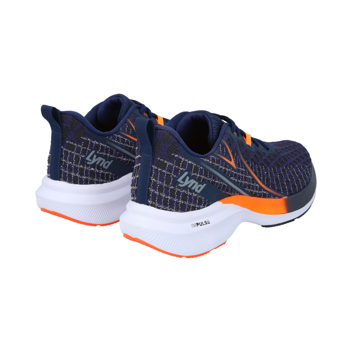 ZAPATILLAS MUJER LYND NARANJO GRID - 5