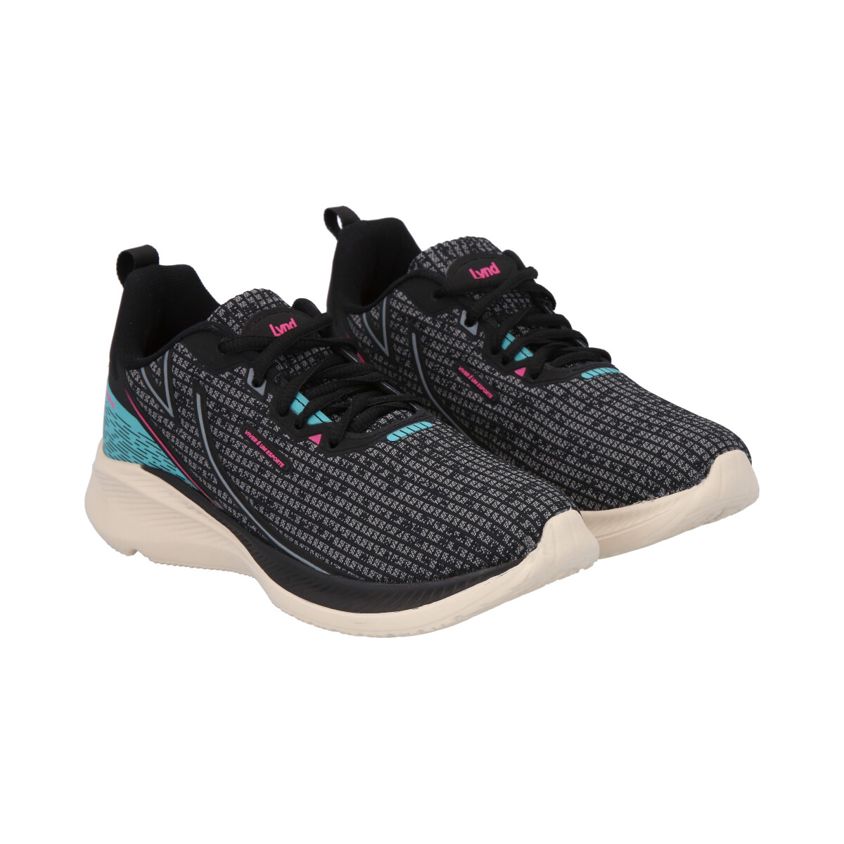 ZAPATILLAS MUJER LYND NEGRO SOMA - 1