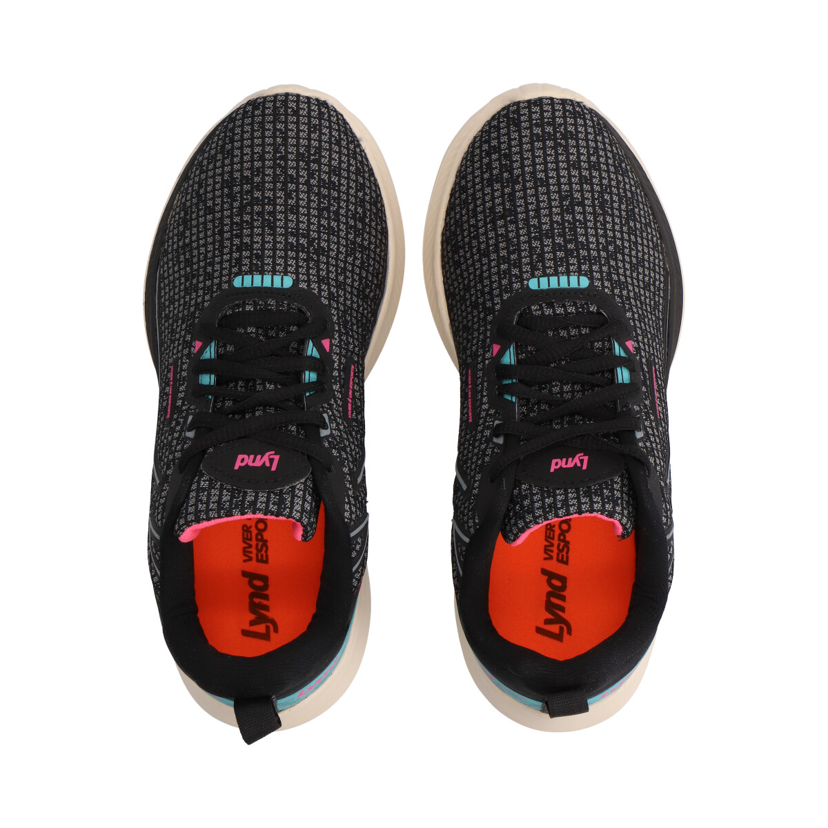 ZAPATILLAS MUJER LYND NEGRO SOMA - 2