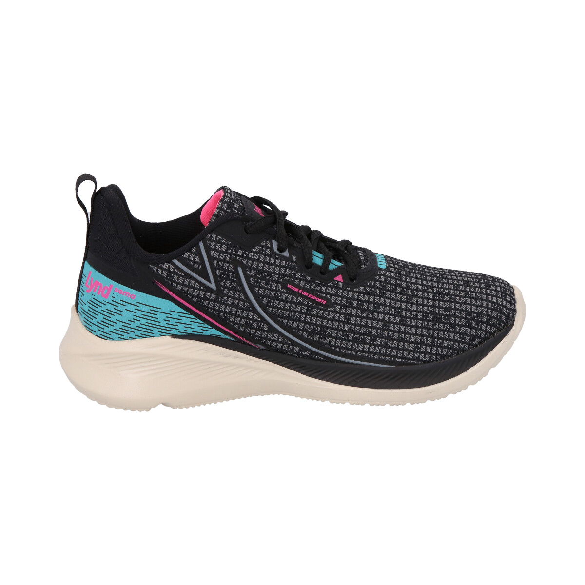 ZAPATILLAS MUJER LYND NEGRO SOMA - 4