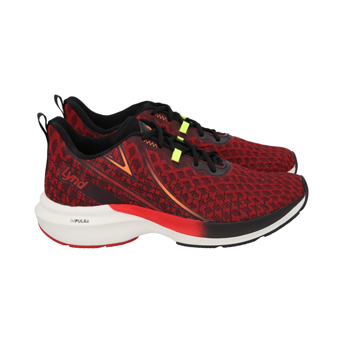 ZAPATILLAS HOMBRE LYND ROJO GRID - 3