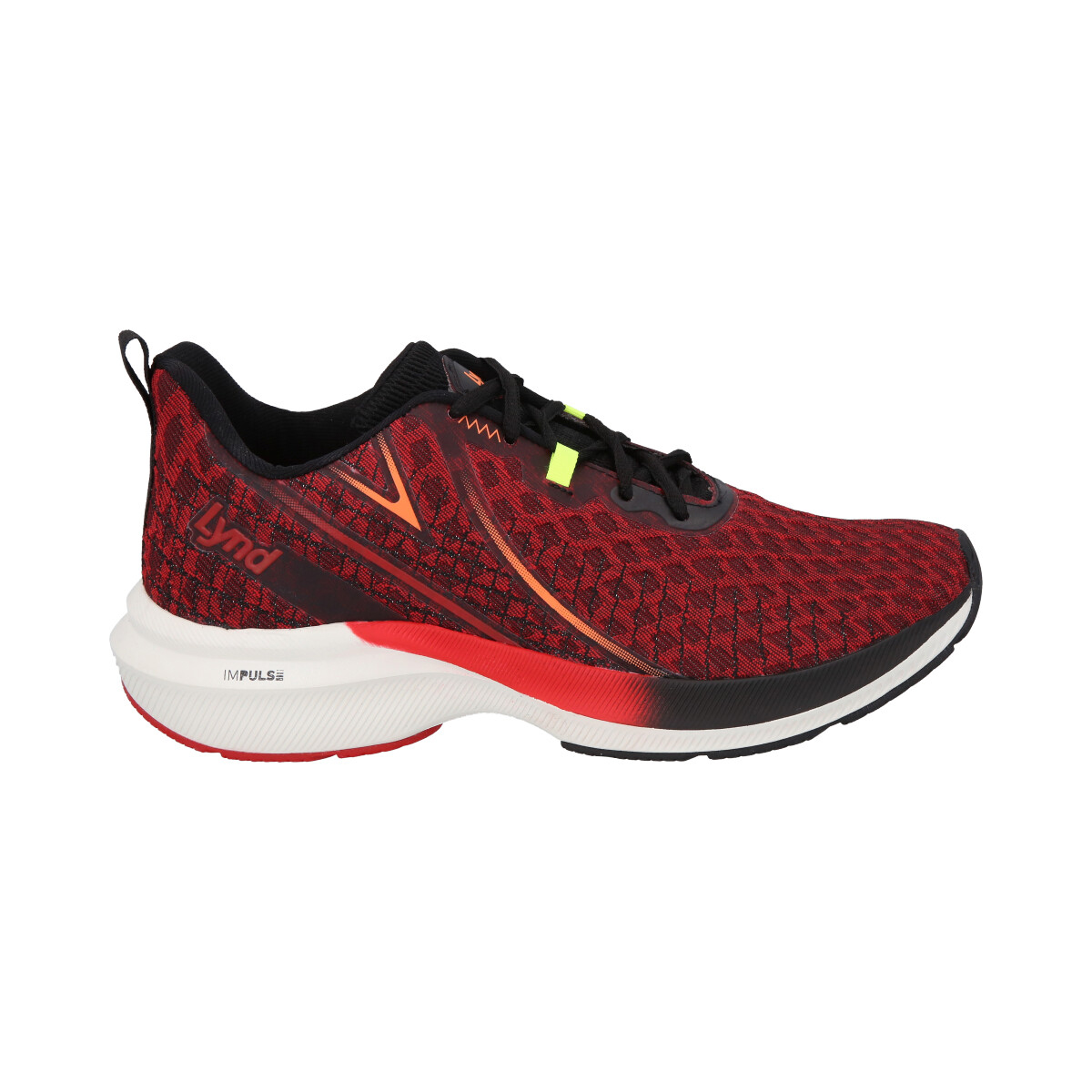 ZAPATILLAS HOMBRE LYND ROJO GRID - 4