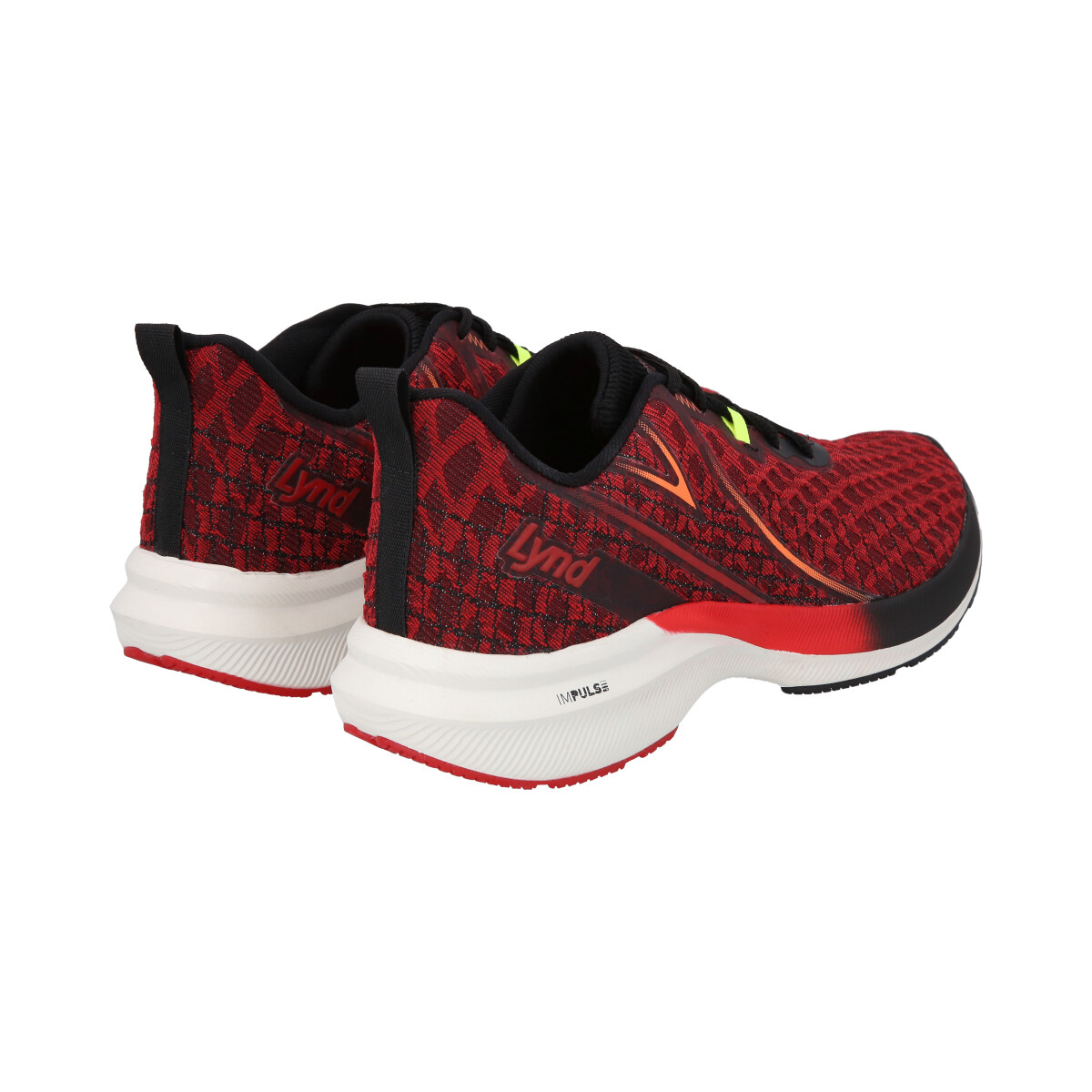 ZAPATILLAS HOMBRE LYND ROJO GRID - 5