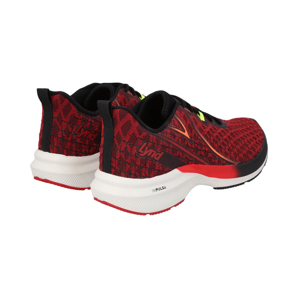ZAPATILLAS HOMBRE LYND ROJO GRID - 5