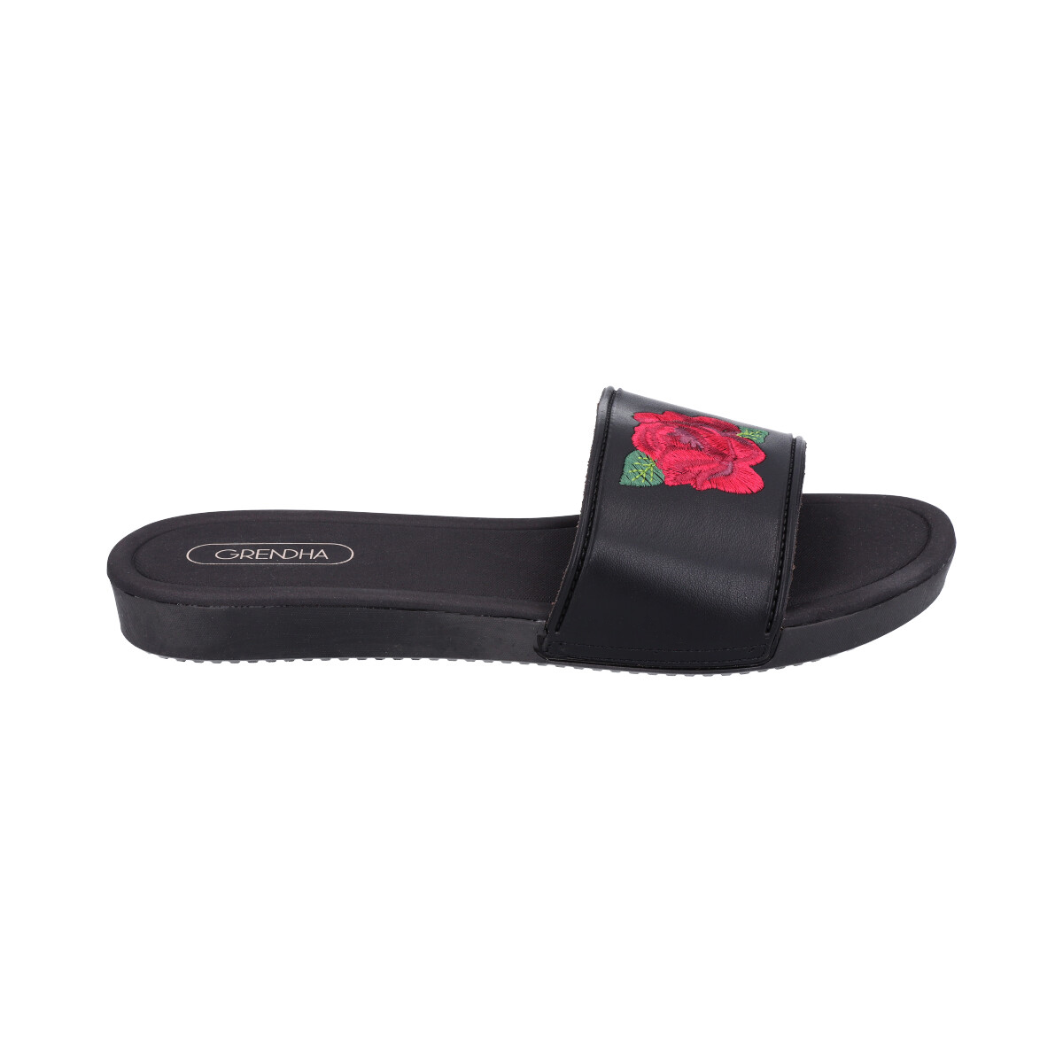 SANDALIAS MUJER GRENDHA NEGRO FLOWER - 2