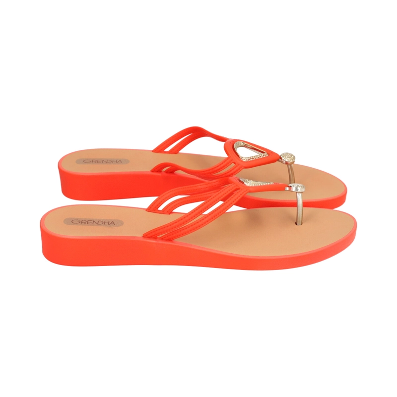 SANDALIA 3226 ROJO GRENDHA - 3