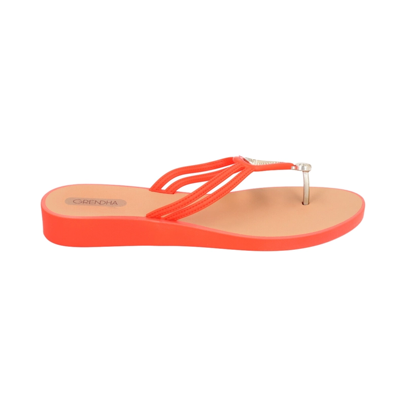 SANDALIA 3226 ROJO GRENDHA - 4