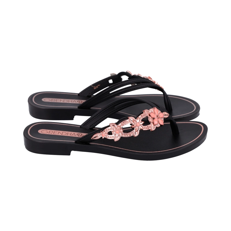 SANDALIA KIDS 3070 NEGRO GRENDHA - 2