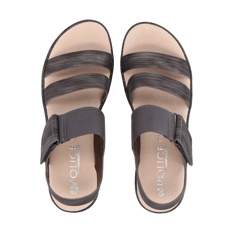 SANDALIA MUJER GRIS MACU POLICE - 4