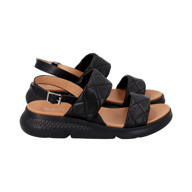 SANDALIAS MUJER POLICE NEGRO LILI - 2
