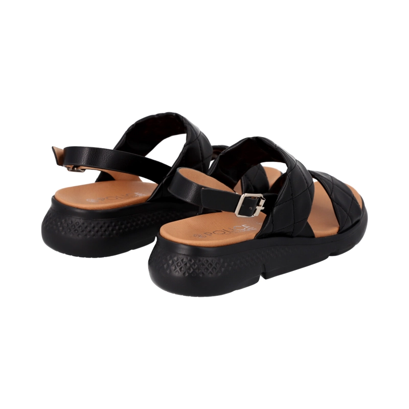 SANDALIAS MUJER POLICE NEGRO LILI - 3