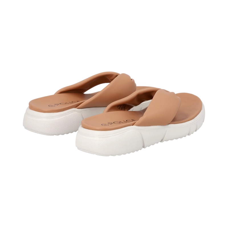 SANDALIAS MUJER POLICE CAMEL LOL - 5