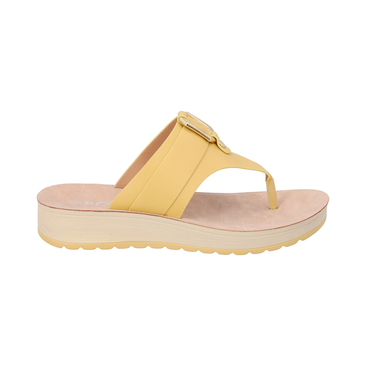 SANDALIAS MUJER POLICE AMARILLO SOLE - 1