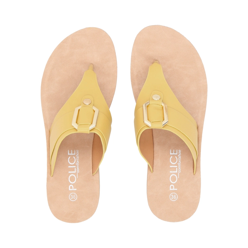 SANDALIAS MUJER POLICE AMARILLO SOLE - 2