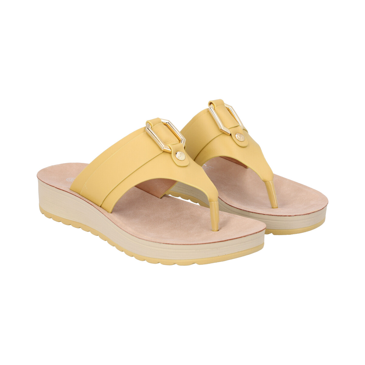 SANDALIAS MUJER POLICE AMARILLO SOLE - 4
