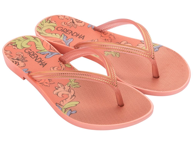 SANDALIA MUJER NARANJA  ACAI 377 GRENDHA - 1