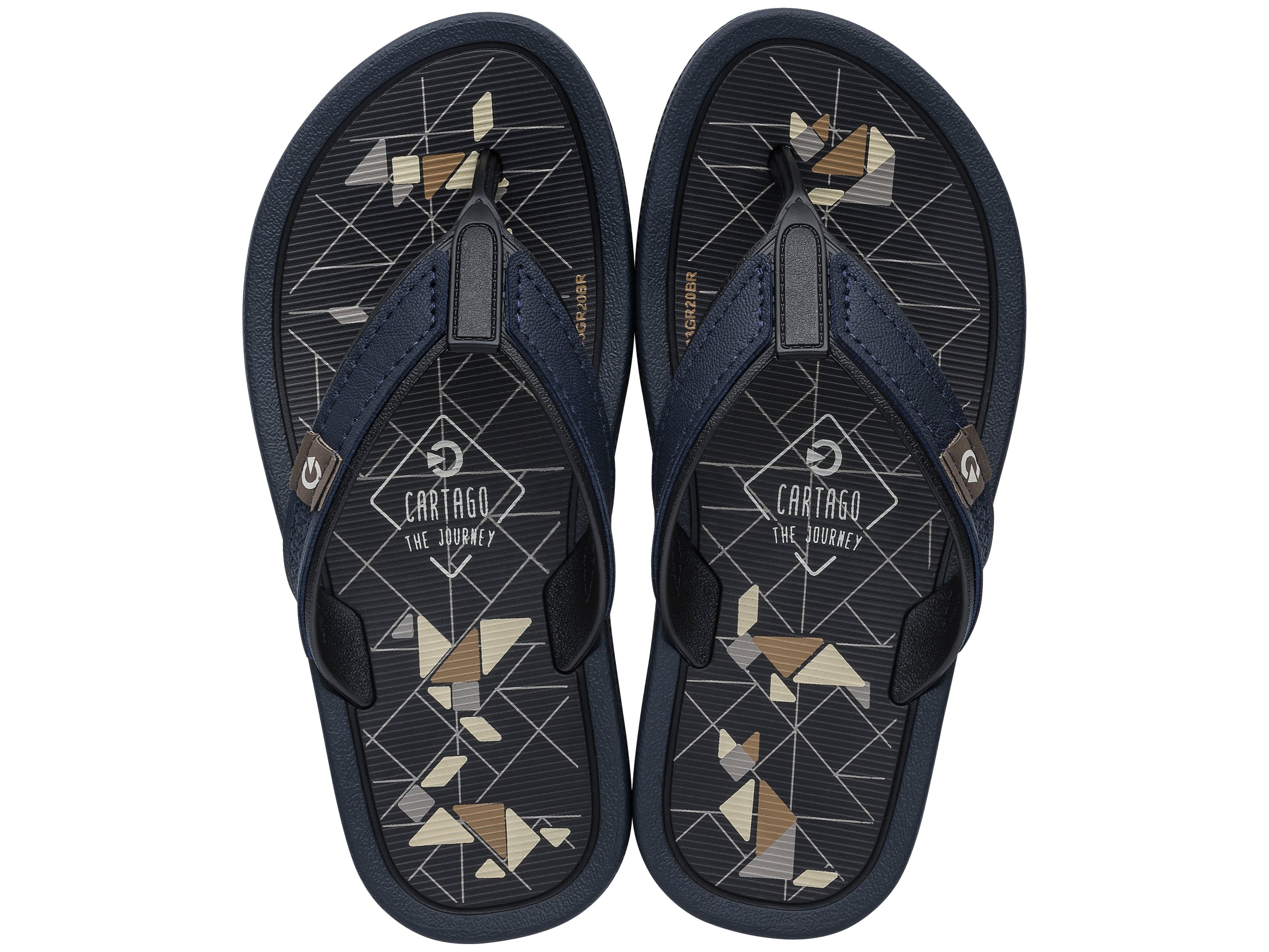 SANDALIAS NEGRO INFANTIL MAIORCA THONG 19 CARTAGO - 1