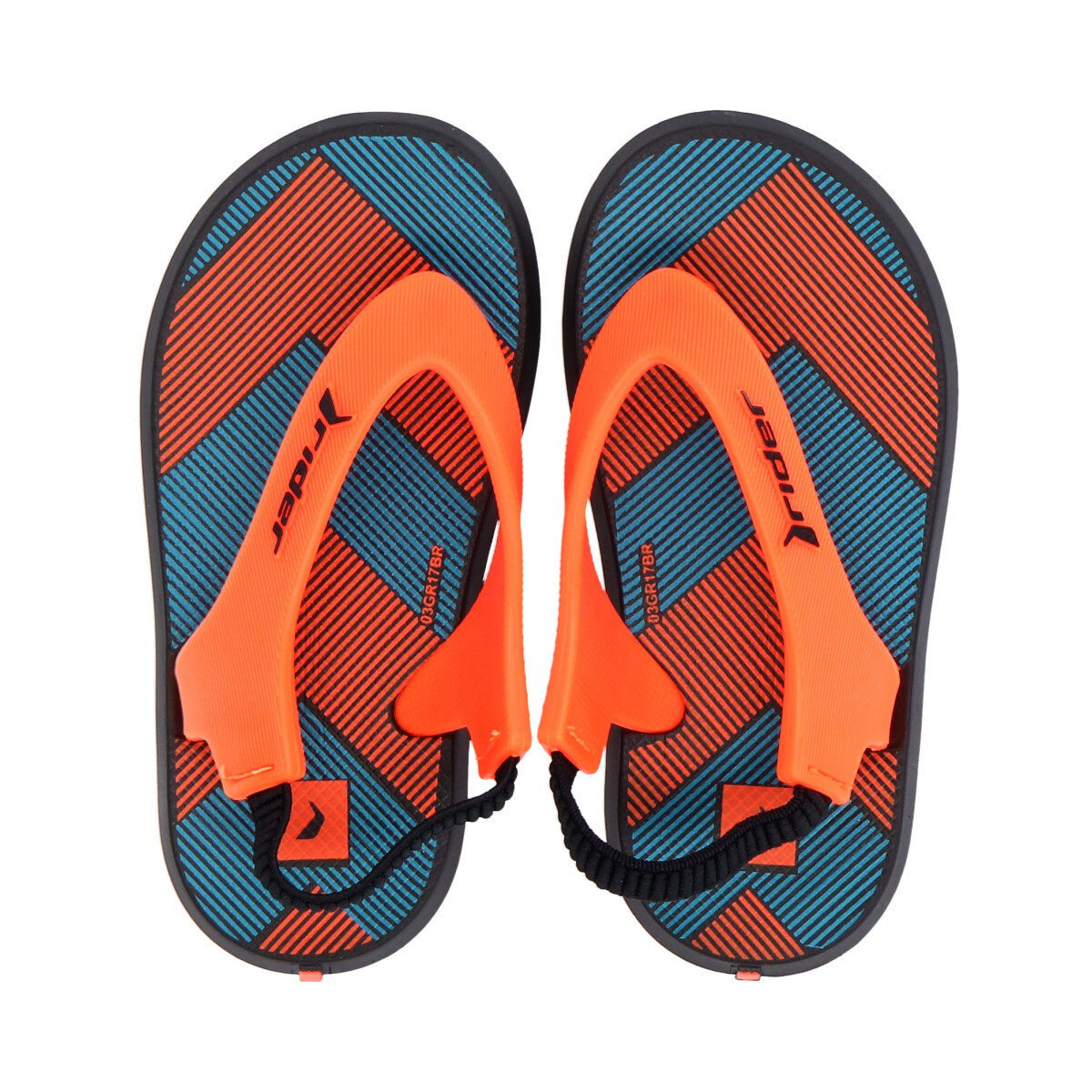 SANDALIA KIDS NARANJA RIDER - 1