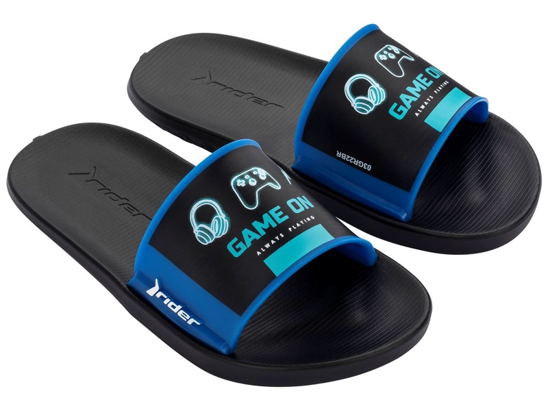 SANDALIAS NIÑO RIDER AZUL SPEED SLIDE KIDS - 1