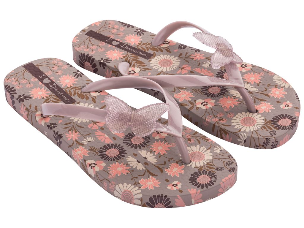 SANDALIA MUJER BEIGE BELLE FLORAL IPANEMA - 1