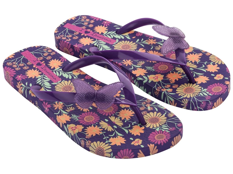 SANDALIA MUJER MORADO  BELLE FLORAL 115 IPANEMA - 1