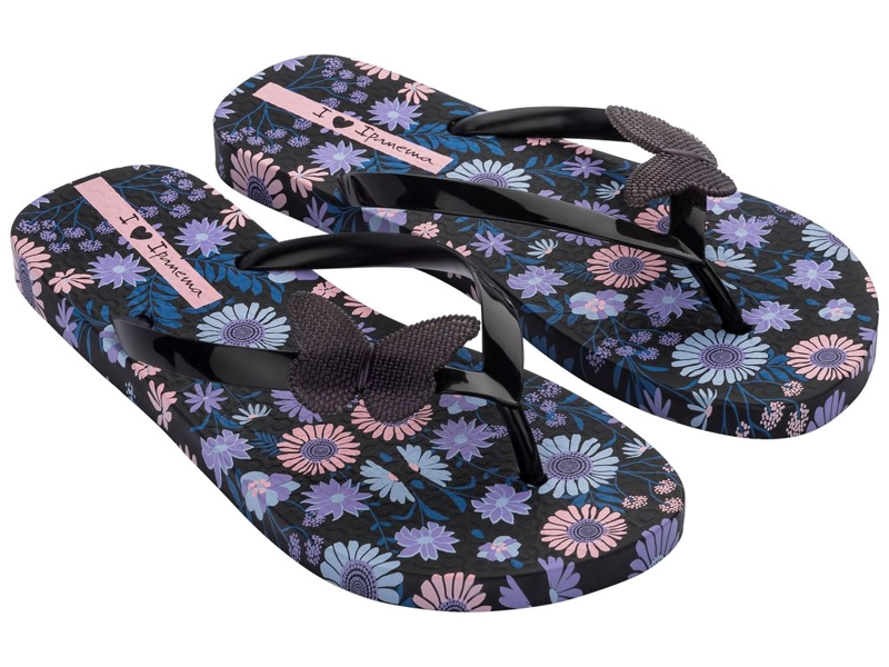 SANDALIAS MUJER IPANEMA NEGRO BELLE FLORAL 116 - 1