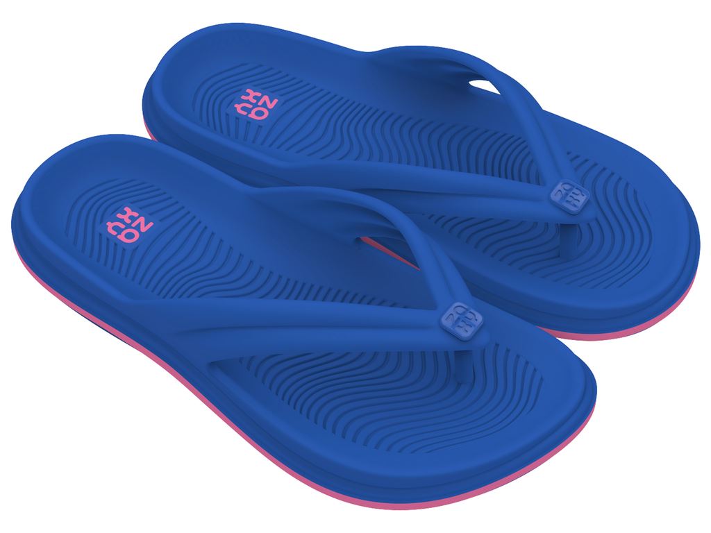 SANDALIAS MUJER ZAXY AZUL LEVEZA HIT 343 - 1