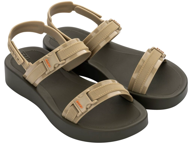 SANDALIAS MUJER ZAXY BEIGE AVENTURA - 1