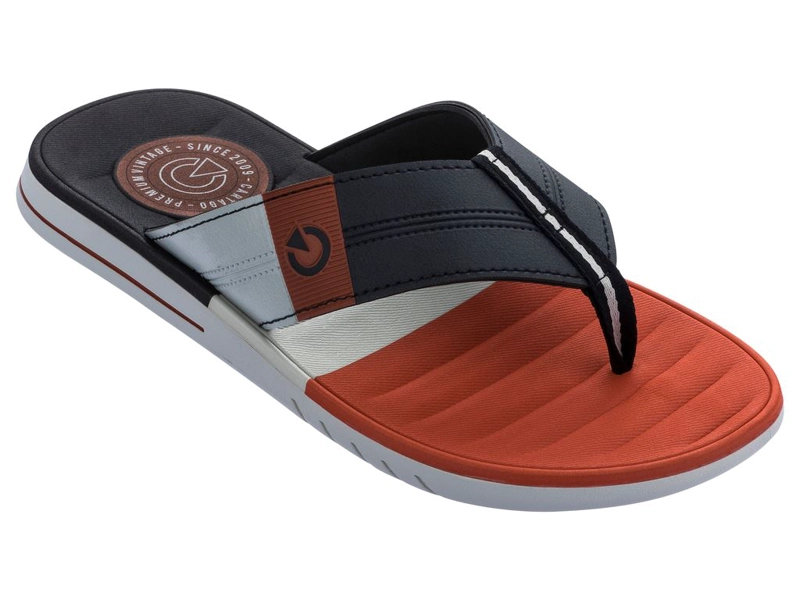SANDALIAS HOMBRE CARTAGO AZUL ROJO SEVILLA - 1