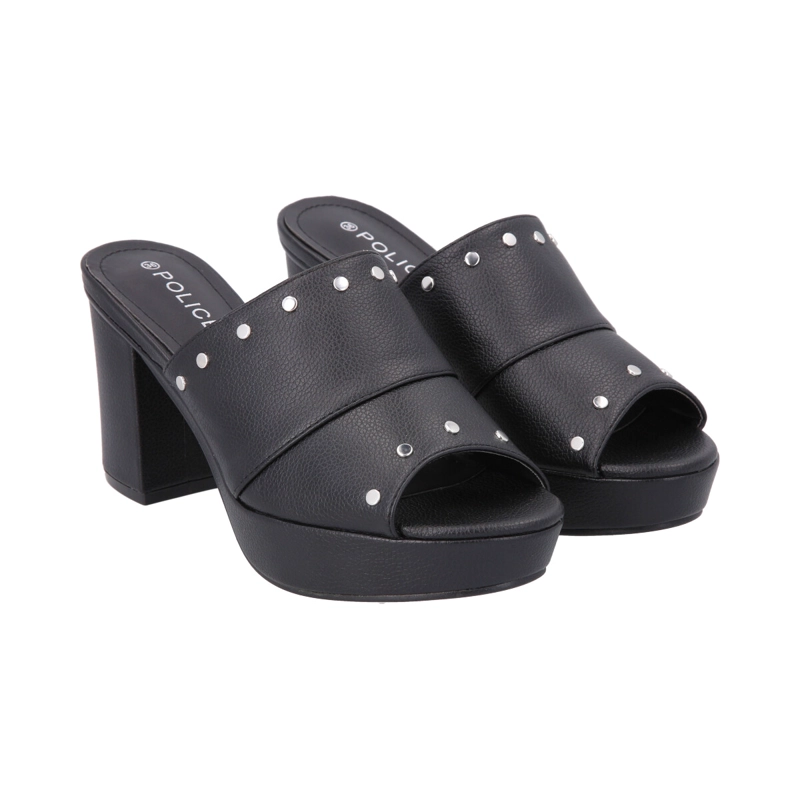 SANDALIAS MUJER POLICE NEGRO SASHA - 4