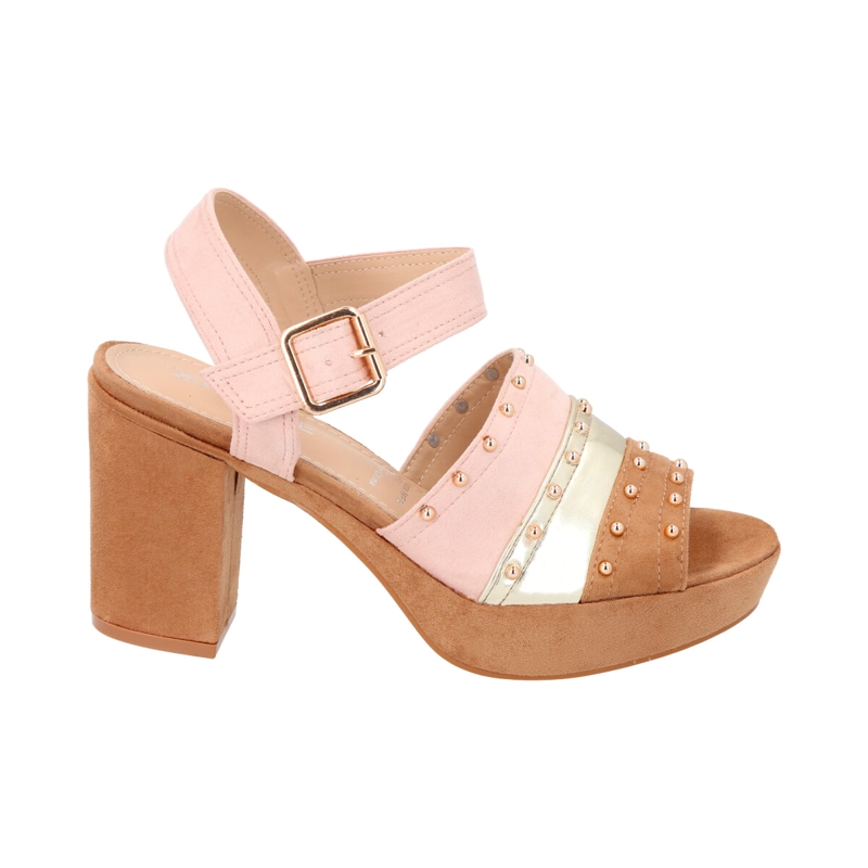 SANDALIA MUJER CAMEL RENE POLICE - 1