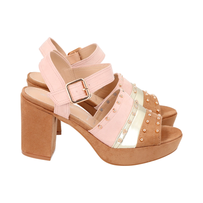 SANDALIA MUJER CAMEL RENE POLICE - 3
