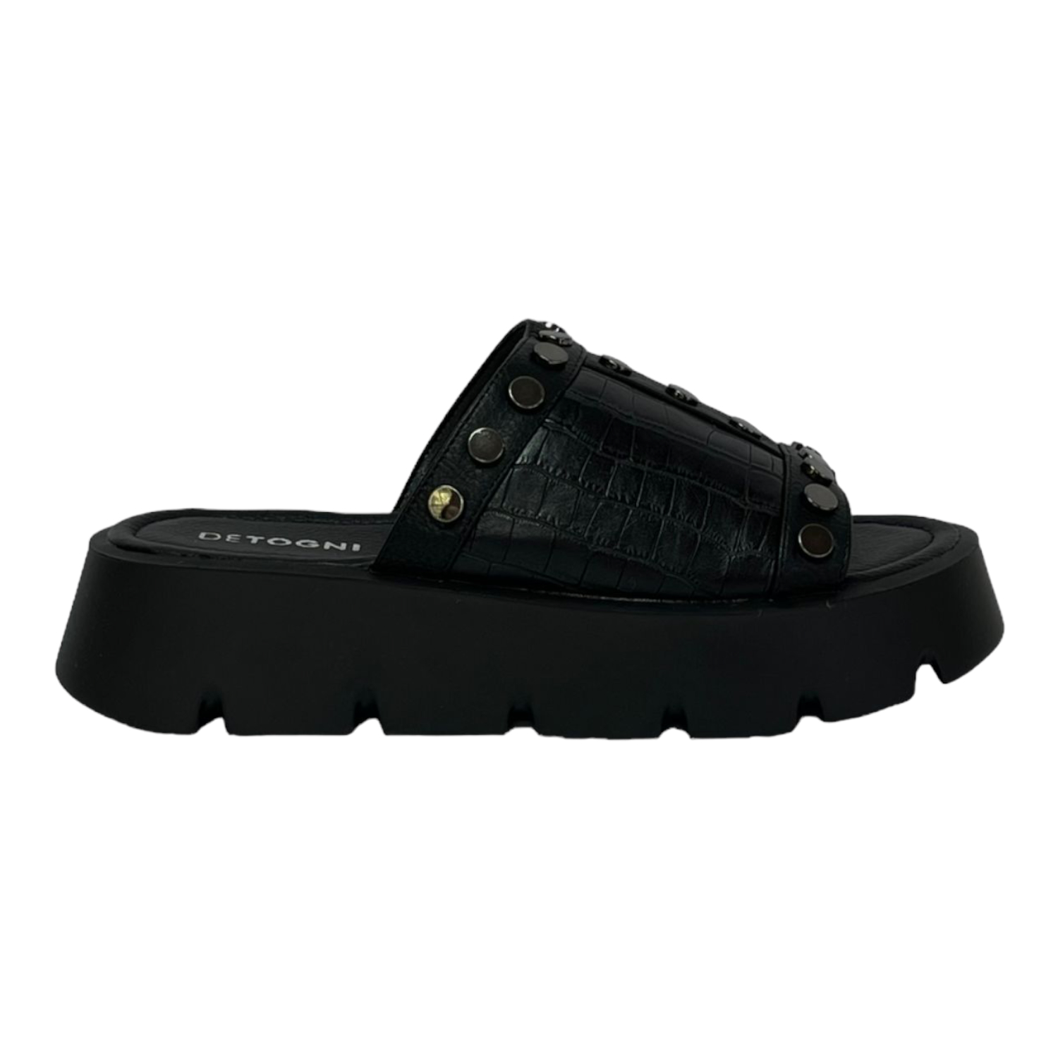 SANDALIA NEGRO MUJER NEGRO MARINA DETOGNI - 1