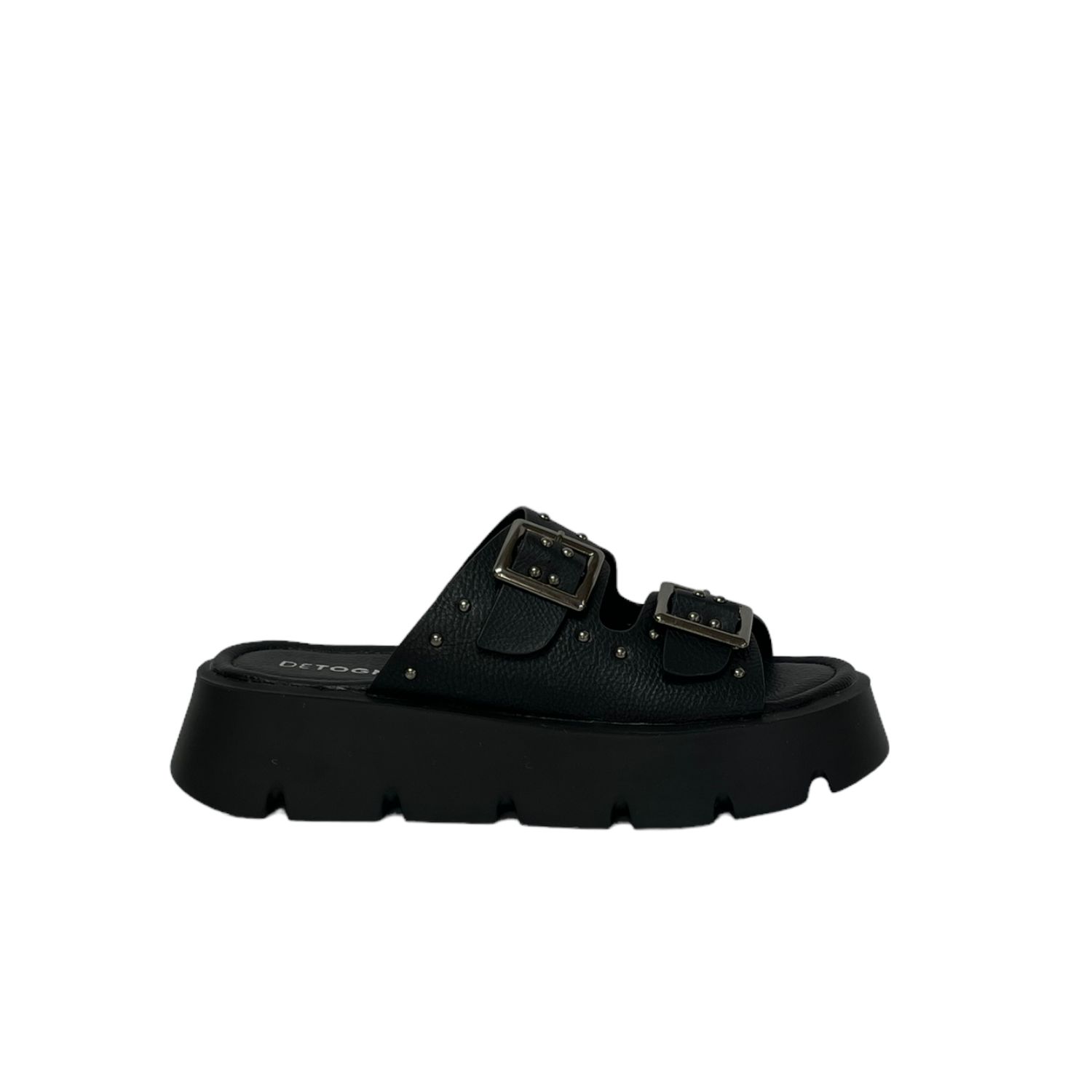 SANDALIA NEGRO MUJER TORQUAY DETOGNI - 1