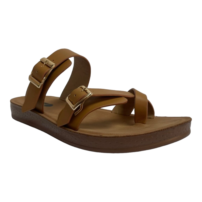 SANDALIA MUJER CAMEL SOLEDAD DETOGNI - 3