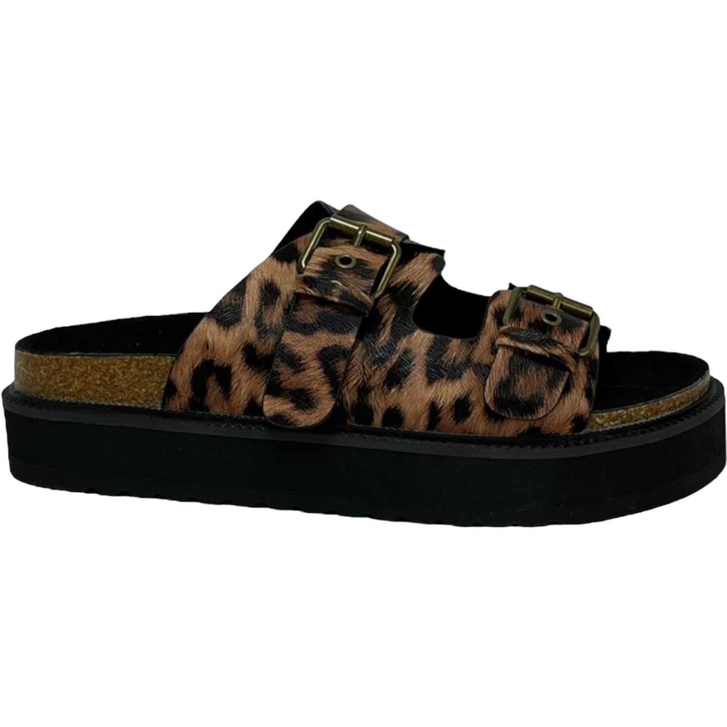 SANDALIA MUJER ANIMAL PRINT TULUM DETOGNI - 1
