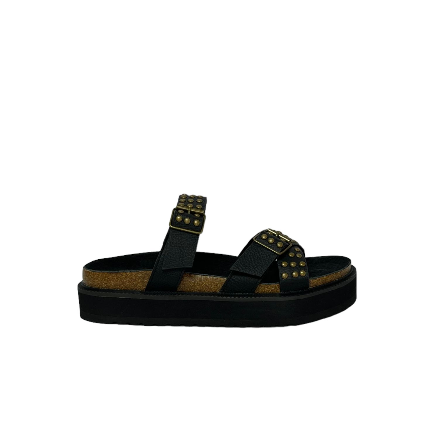 SANDALIA NEGRO MUJER MARINA DETOGNI - 1