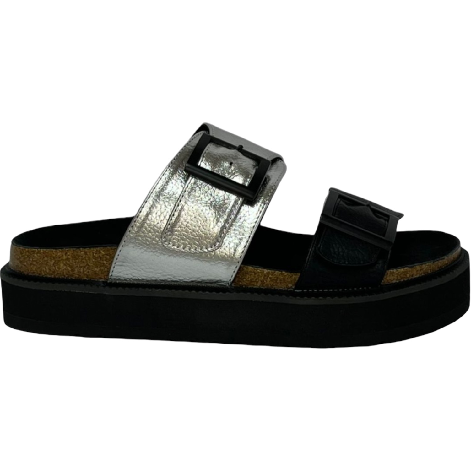 SANDALIA NEGRO MUJER SOLEDAD DETOGNI - 1