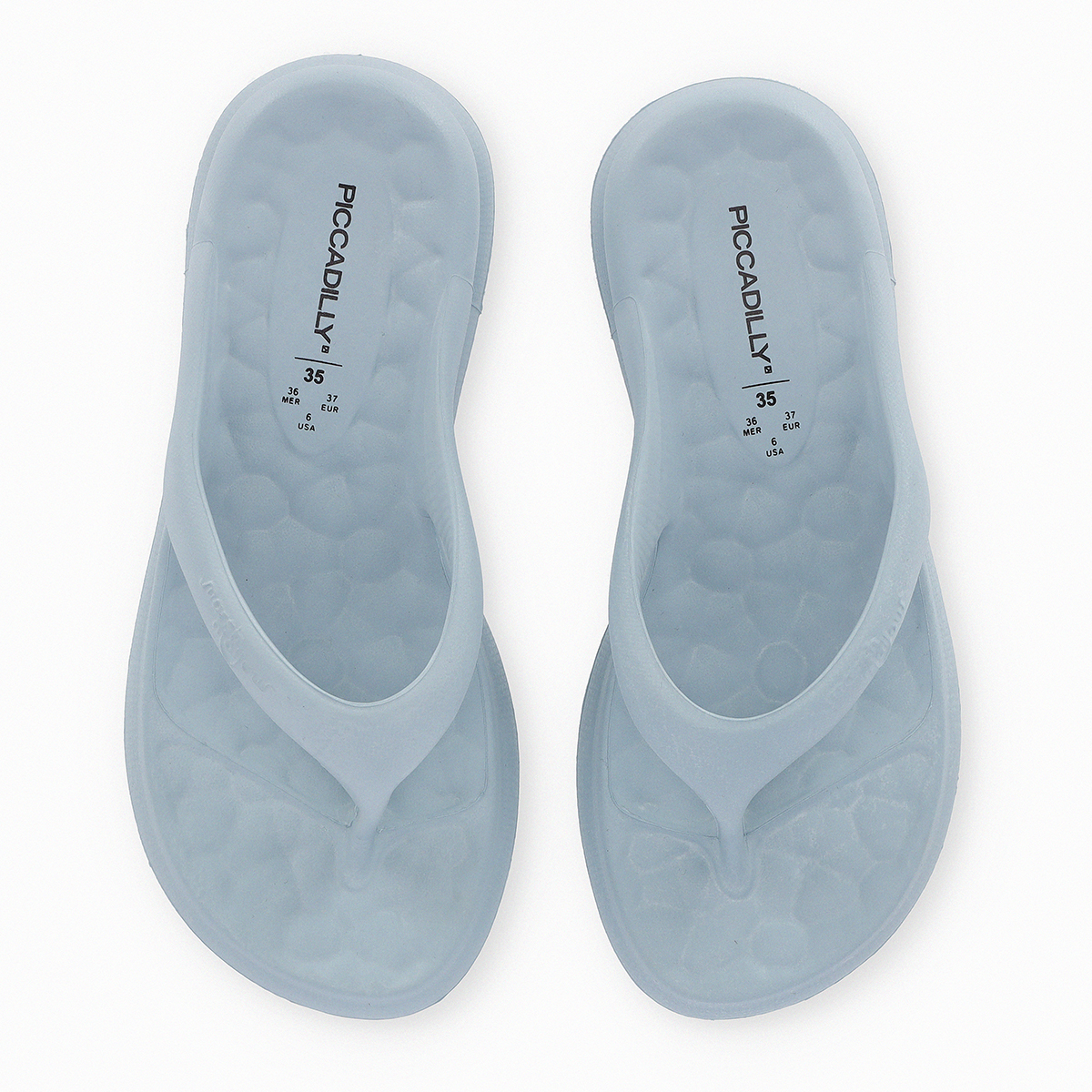 SANDALIA MUJER 80 MARSHMALLOW CELESTE PICCADILLY - 4